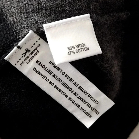 Victor Alfaro Wool Blend Drape Fit Cardigan - Picture 9 of 9